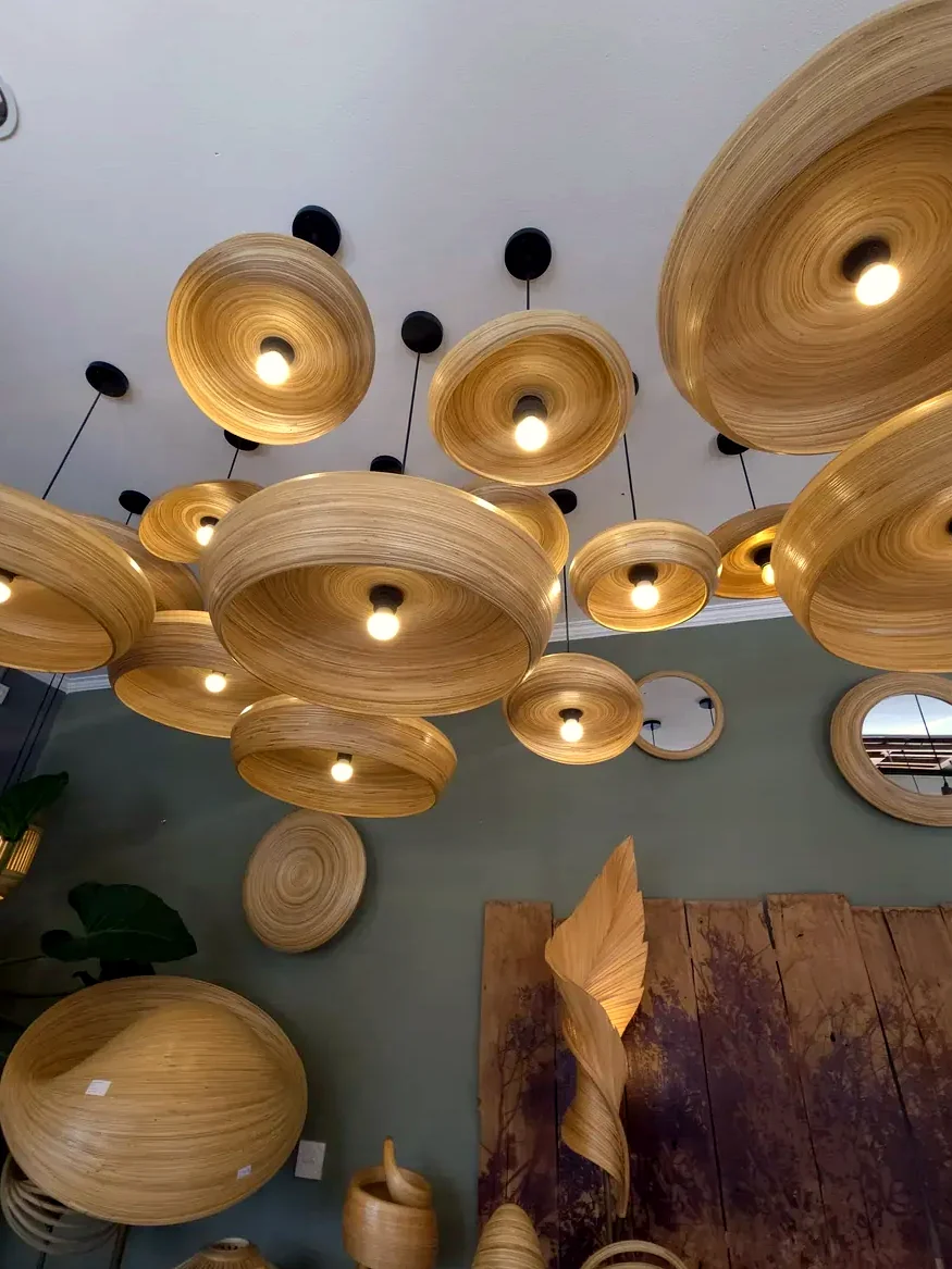 Pring bamboo lamp — photo 2