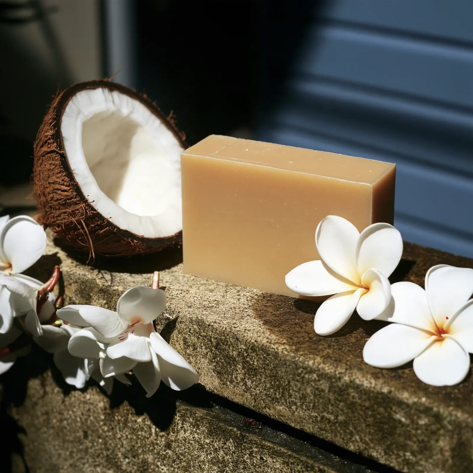 Mydło kokosowe z frangipani — zdjęcie 2